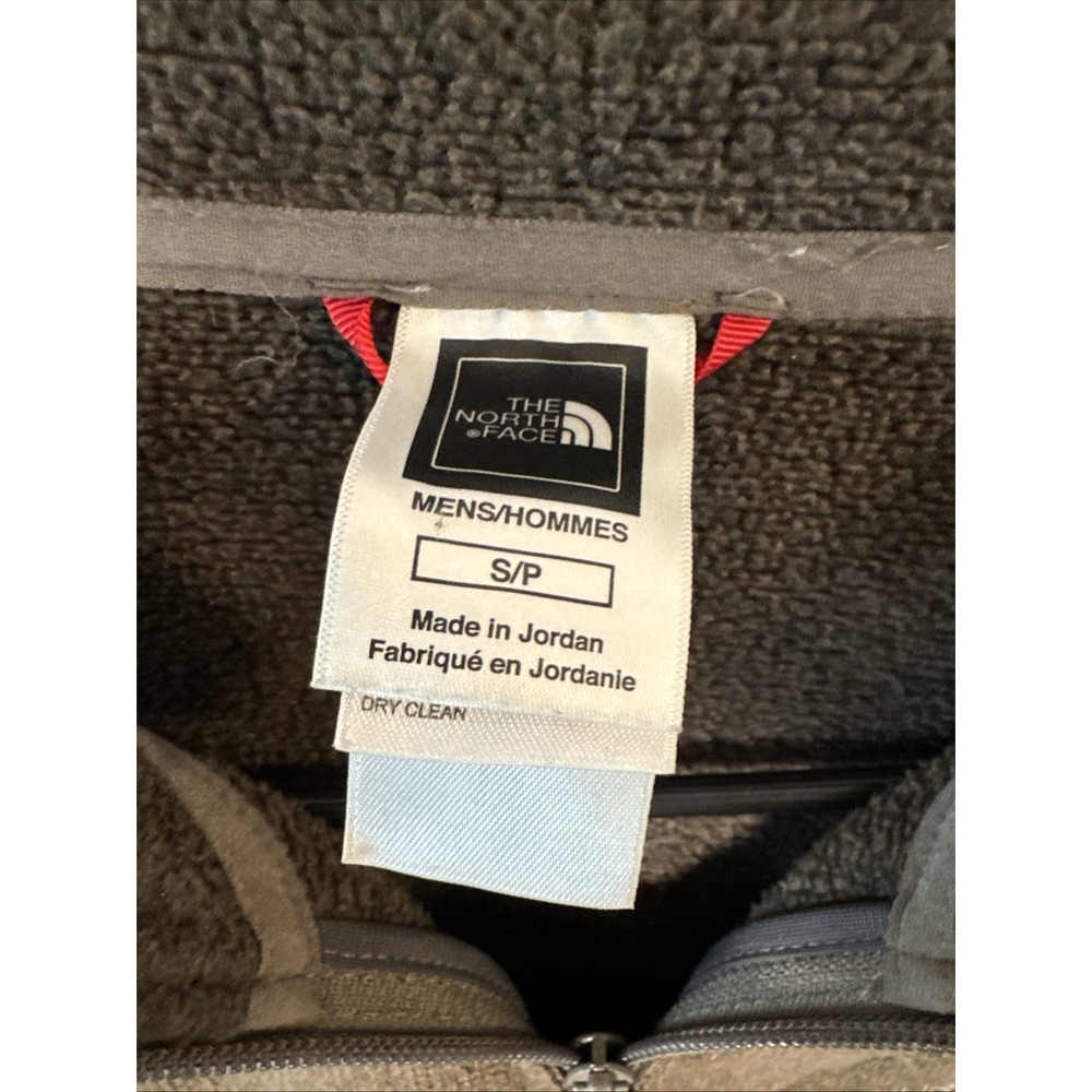 The North Face Fleece Jacket Mens Small Brown Full Zip Lightweight Outdoor - Picture 2 of 6